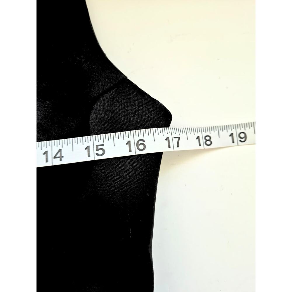 Vintage Dress Size Small Black  Witchy Whimsigoth Fairy Grunge HOCO LBD - Picture 7 of 10